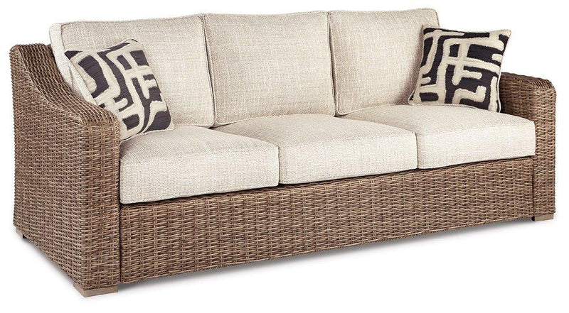 Beachcroft Beachcroft Nuvella Sofa with Coffee and End Table - Furniture Home Store (Hanford, CA)