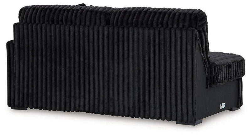 Midnight-Madness Sectional Sofa with Chaise - Furniture Home Store (Hanford, CA)