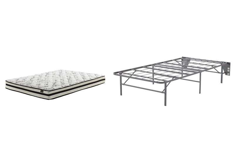 8 Inch Chime Innerspring Mattress Set - Furniture Home Store (Hanford, CA)