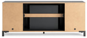 Cayberry 60" TV Stand with Electric Fireplace - Furniture Home Store (Hanford, CA)
