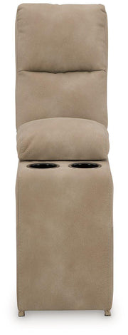 Next-Gen DuraPella Power Reclining Sectional Loveseat with Console - Furniture Home Store (Hanford, CA)