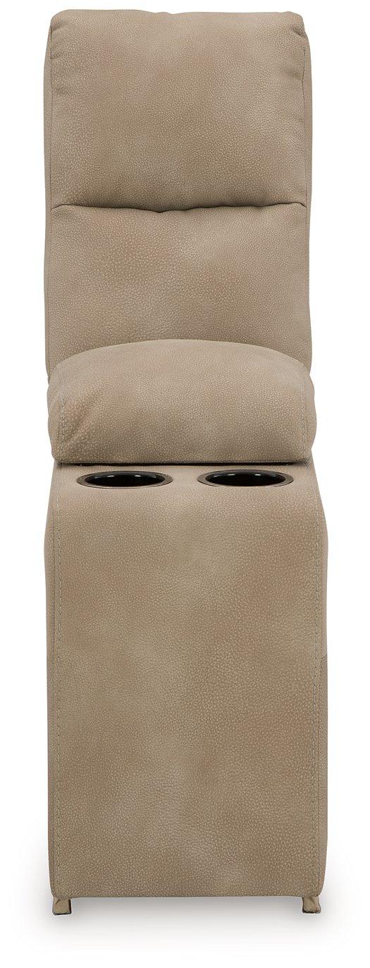 Next-Gen DuraPella Power Reclining Sectional Loveseat with Console - Furniture Home Store (Hanford, CA)