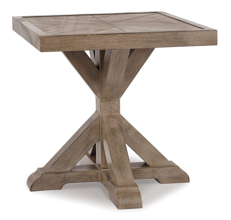 Beachcroft Outdoor End Table - Furniture Home Store (Hanford, CA)