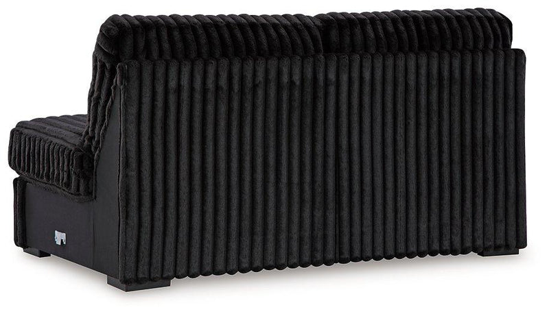 Midnight-Madness Sectional with Chaise - Furniture Home Store (Hanford, CA)