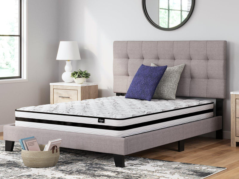 8 Inch Chime Innerspring Mattress Set - Furniture Home Store (Hanford, CA)