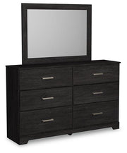 Belachime Dresser and Mirror - Furniture Home Store (Hanford, CA)