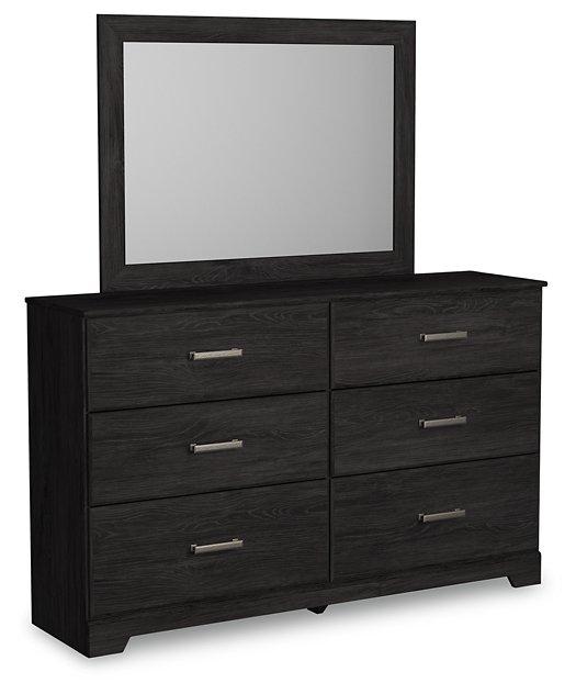 Belachime Dresser and Mirror - Furniture Home Store (Hanford, CA)