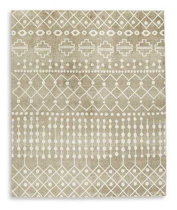 Bunchly 7'10" x 10'3" Washable Rug - Furniture Home Store (Hanford, CA)