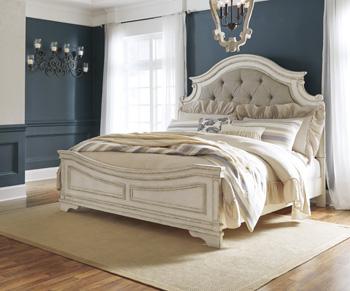 Realyn Upholstered Bed - Furniture Home Store (Hanford, CA)