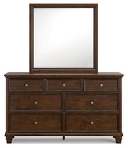 Danabrin Dresser and Mirror - Furniture Home Store (Hanford, CA)
