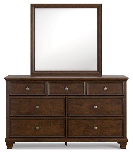 Danabrin Dresser and Mirror - Furniture Home Store (Hanford, CA)