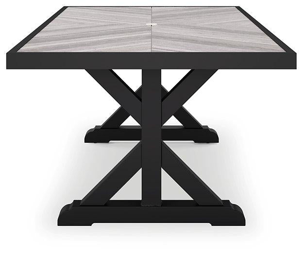 Beachcroft Outdoor Dining Table - Furniture Home Store (Hanford, CA)