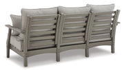 Visola Outdoor Sofa and Loveseat Set - Furniture Home Store (Hanford, CA)