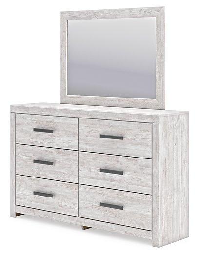 Cayboni Dresser and Mirror - Furniture Home Store (Hanford, CA)