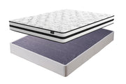 8 Inch Chime Innerspring Mattress Set - Furniture Home Store (Hanford, CA)