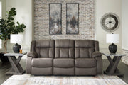First Base Reclining Sofa - Furniture Home Store (Hanford, CA)