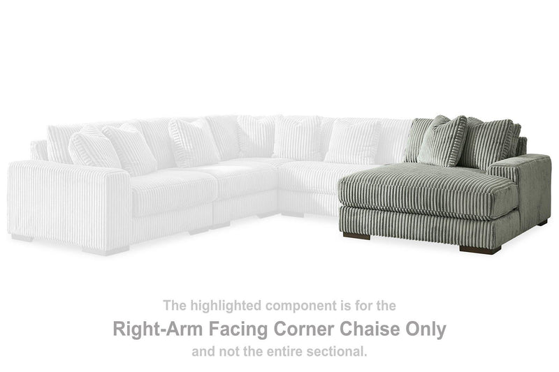 Lindyn Sectional with Chaise - Furniture Home Store (Hanford, CA)
