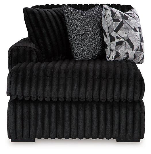 Midnight-Madness Super Chaise - Furniture Home Store (Hanford, CA)