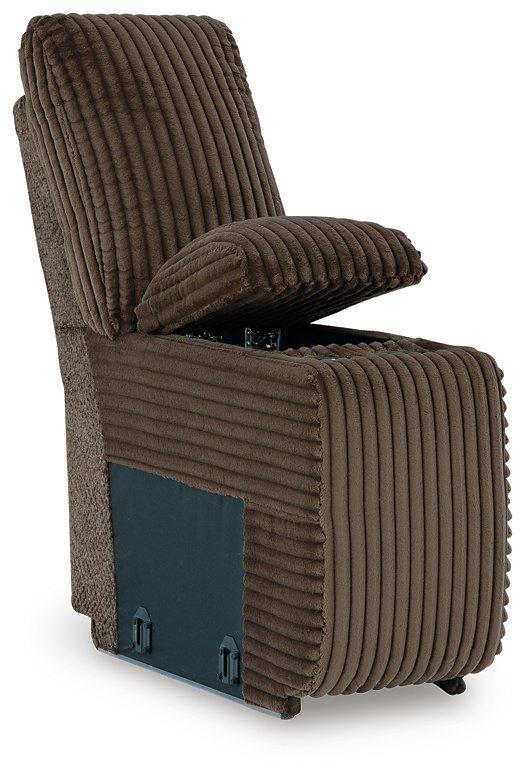 Top Tier Reclining Sectional with Chaise - Furniture Home Store (Hanford, CA)