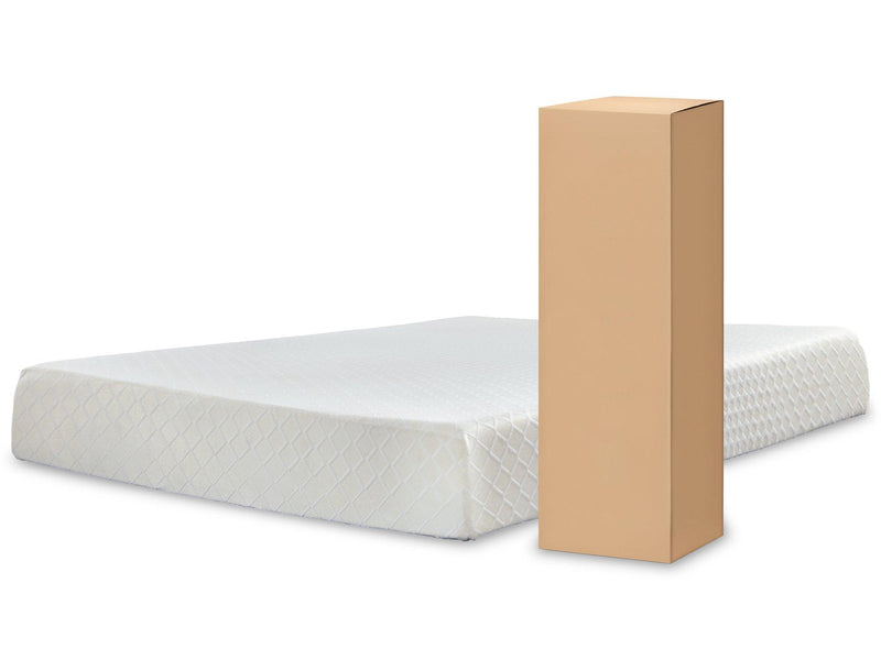 10 Inch Chime Memory Foam Mattress Set - Furniture Home Store (Hanford, CA)