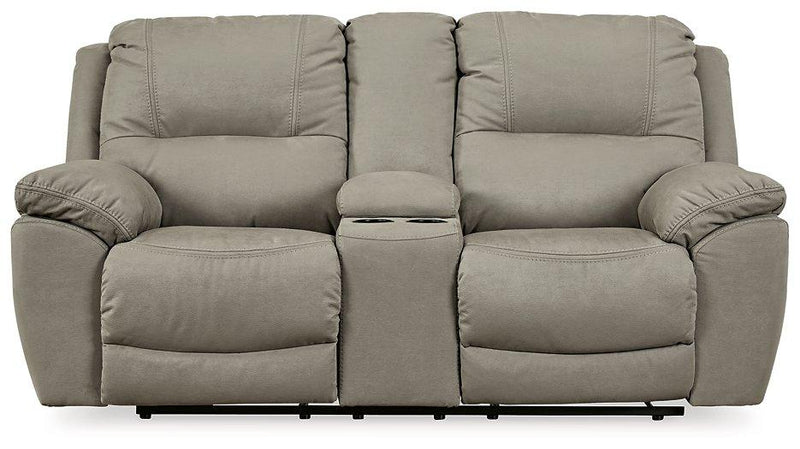 Next-Gen Gaucho Reclining Loveseat with Console - Furniture Home Store (Hanford, CA)