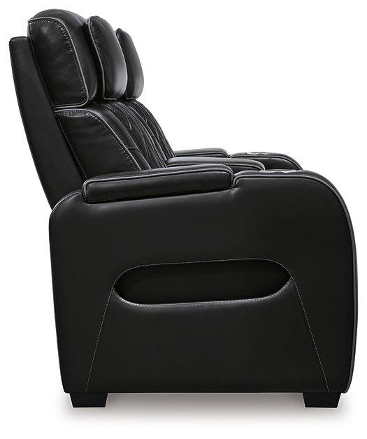 Boyington Power Reclining Loveseat with Console - Furniture Home Store (Hanford, CA)