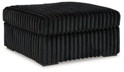 Midnight-Madness Oversized Accent Ottoman - Furniture Home Store (Hanford, CA)