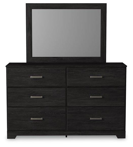 Belachime Dresser and Mirror - Furniture Home Store (Hanford, CA)