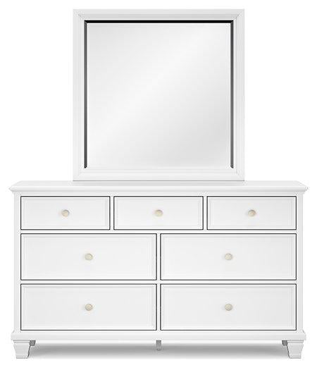 Fortman Dresser and Mirror - Furniture Home Store (Hanford, CA)