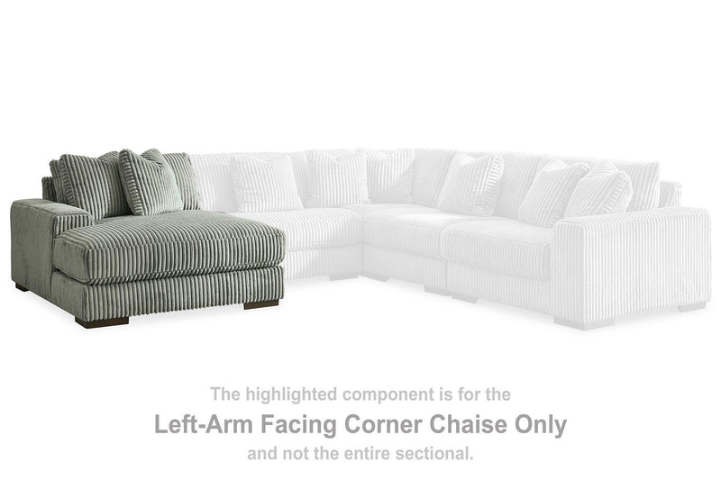 Lindyn Sectional with Chaise - Furniture Home Store (Hanford, CA)