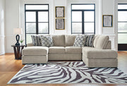 Calnita Sectional with Chaise - Furniture Home Store (Hanford, CA)
