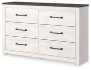 Gerridan Dresser and Mirror - Furniture Home Store (Hanford, CA)