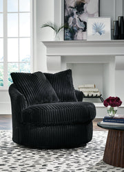 Gramwell Swivel Accent Chair - Furniture Home Store (Hanford, CA)