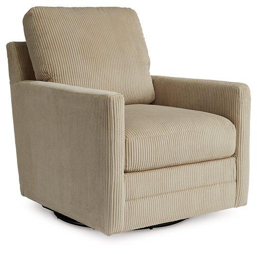 Icaman Swivel Accent Chair - Furniture Home Store (Hanford, CA)