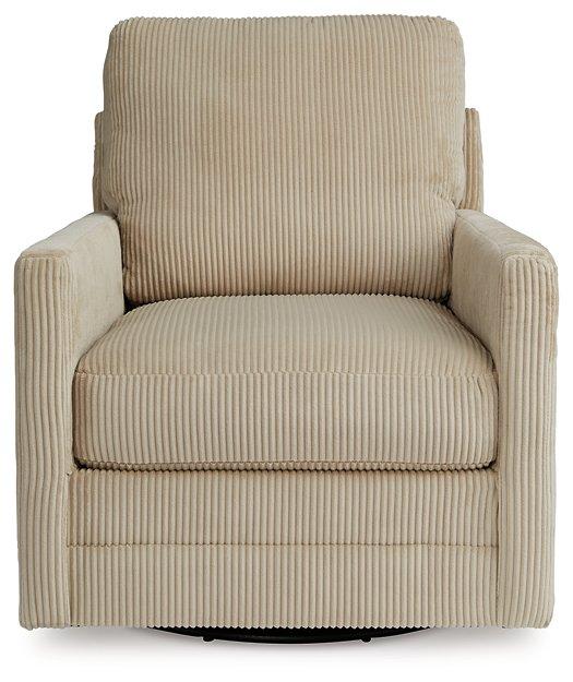 Icaman Swivel Accent Chair - Furniture Home Store (Hanford, CA)