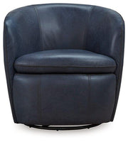 Kierreys Swivel Accent Chair - Furniture Home Store (Hanford, CA)