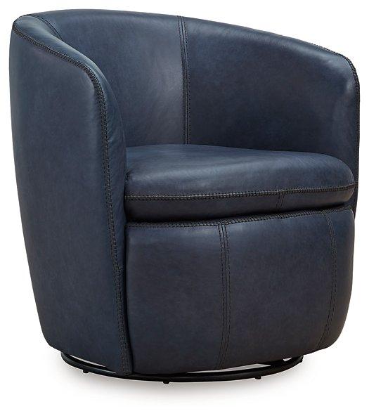 Kierreys Swivel Accent Chair - Furniture Home Store (Hanford, CA)