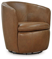 Kierreys Swivel Accent Chair - Furniture Home Store (Hanford, CA)