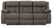 First Base Reclining Sofa - Furniture Home Store (Hanford, CA)