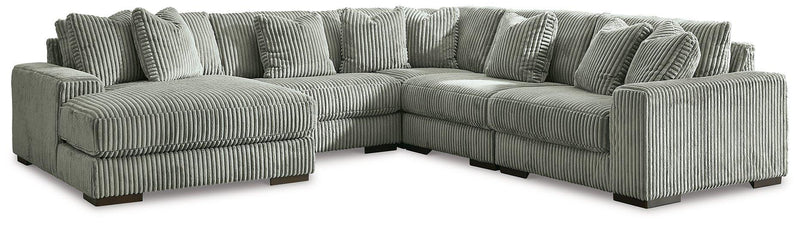 Lindyn Sectional with Chaise - Furniture Home Store (Hanford, CA)
