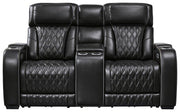 Boyington Power Reclining Loveseat with Console - Furniture Home Store (Hanford, CA)
