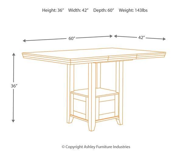 Ralene Counter Height Dining Set - Furniture Home Store (Hanford, CA)