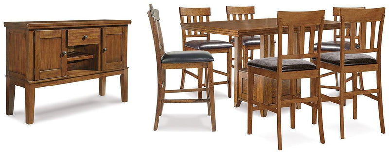 Ralene Counter Height Dining Set - Furniture Home Store (Hanford, CA)