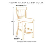 Ralene Counter Height Dining Set - Furniture Home Store (Hanford, CA)