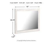 Gerridan Dresser and Mirror - Furniture Home Store (Hanford, CA)