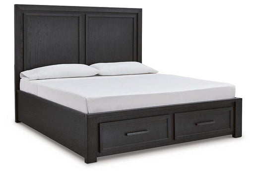 Foyland Panel Storage Bed - Furniture Home Store (Hanford, CA)