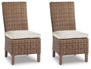 Beachcroft Outdoor Side Chair with Cushion (Set of 2) - Furniture Home Store (Hanford, CA)