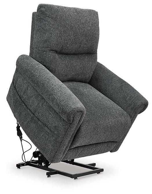 Aureta Power Lift Recliner - Furniture Home Store (Hanford, CA)