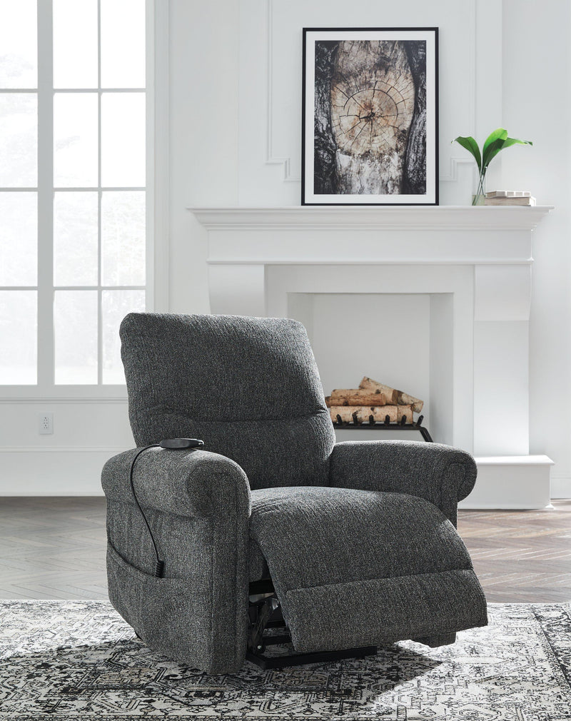 Aureta Power Lift Recliner - Furniture Home Store (Hanford, CA)