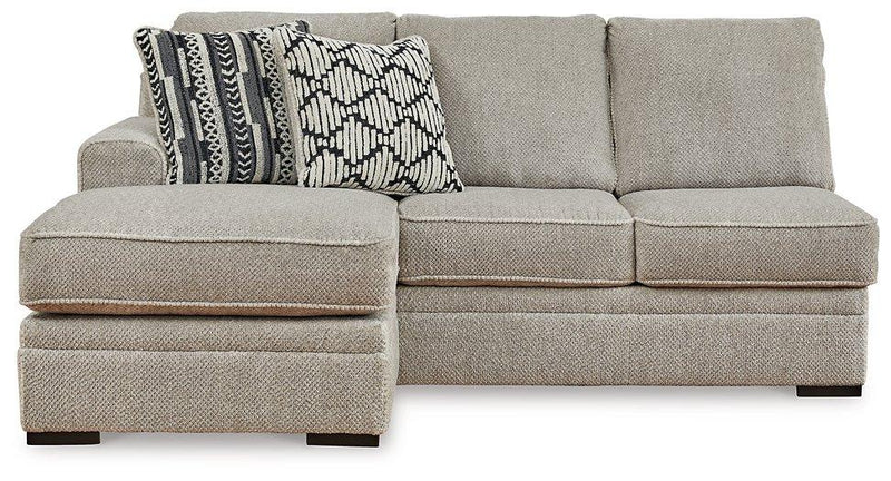 Calnita Sectional with Chaise - Furniture Home Store (Hanford, CA)
